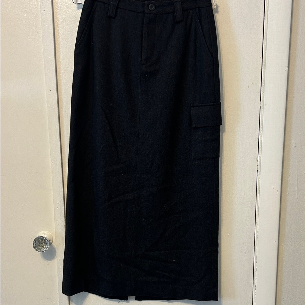 GAP Black Maxi Skirt